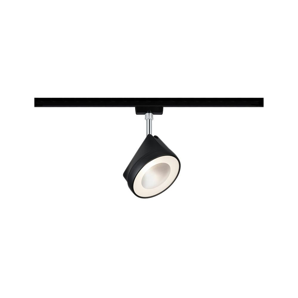 U-Rail LED Track Spot Arena Single Spot Dimmable Black Matt, Chrome 1