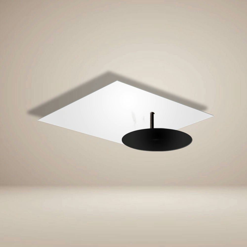 s.luce LED Wand- und Deckenlampe Plate 1