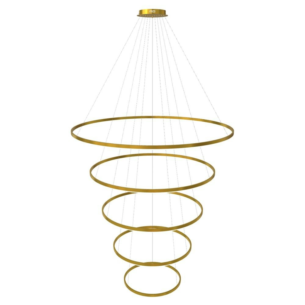 s.luce LED 5-ring suspensions combinaison centrée 2
                                                                        
