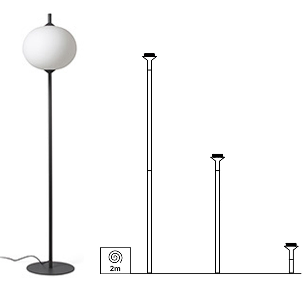 S.Luce Outdoor Stange für Hue Structure (ohne Schirm) IP65