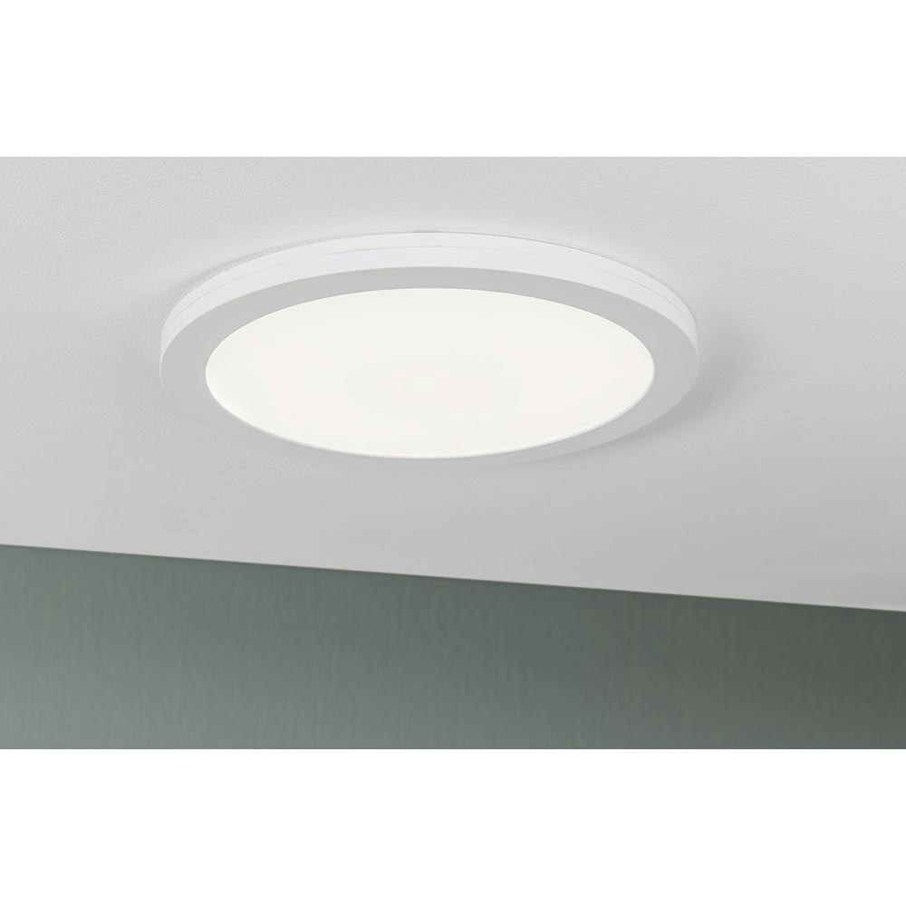 LED Einbaupanel 2 in 1 Wand- & Deckenleuchte Ø 30cm Weiß thumbnail 5