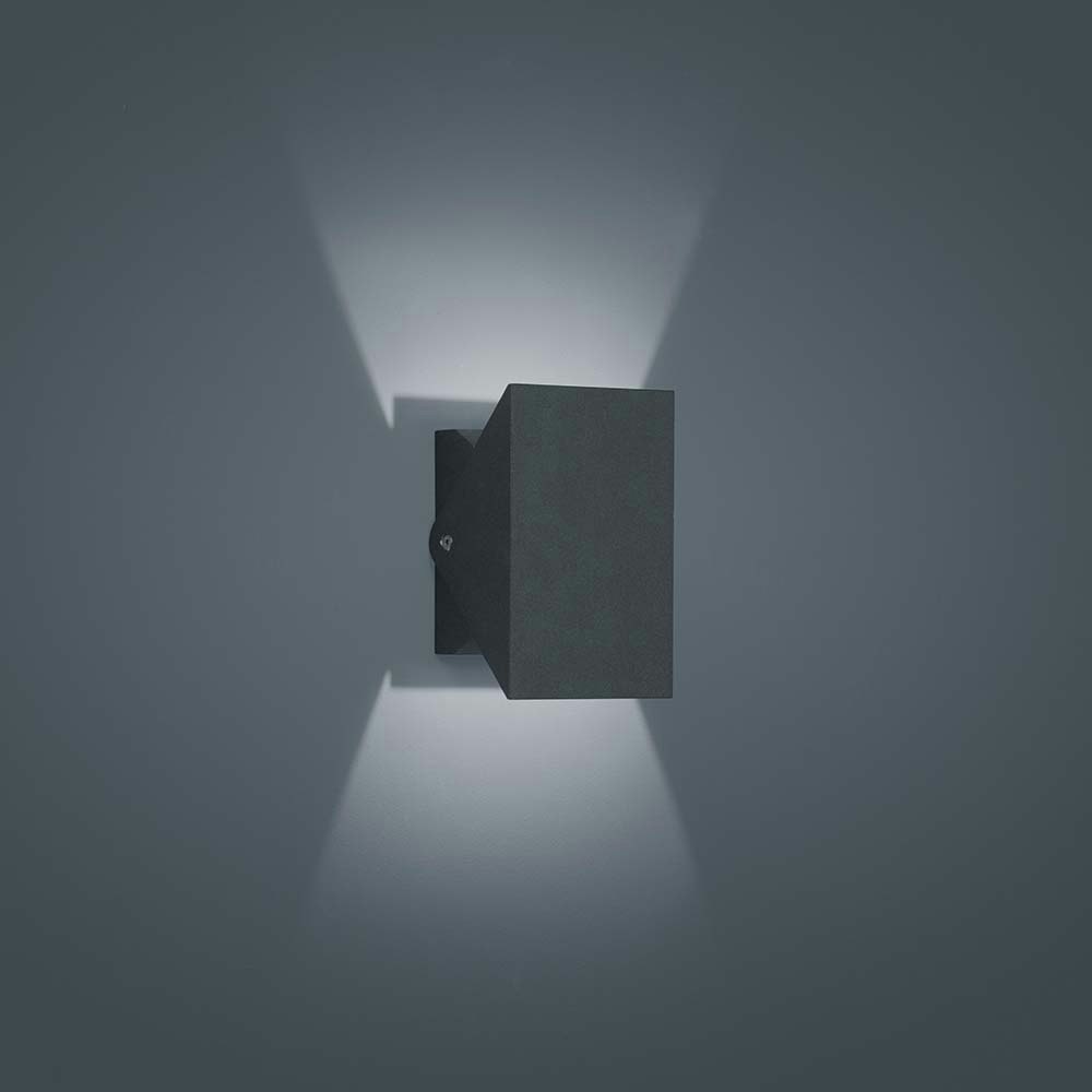 Helestra LED Außen-Wandleuchte Free IP54 Graphit 2