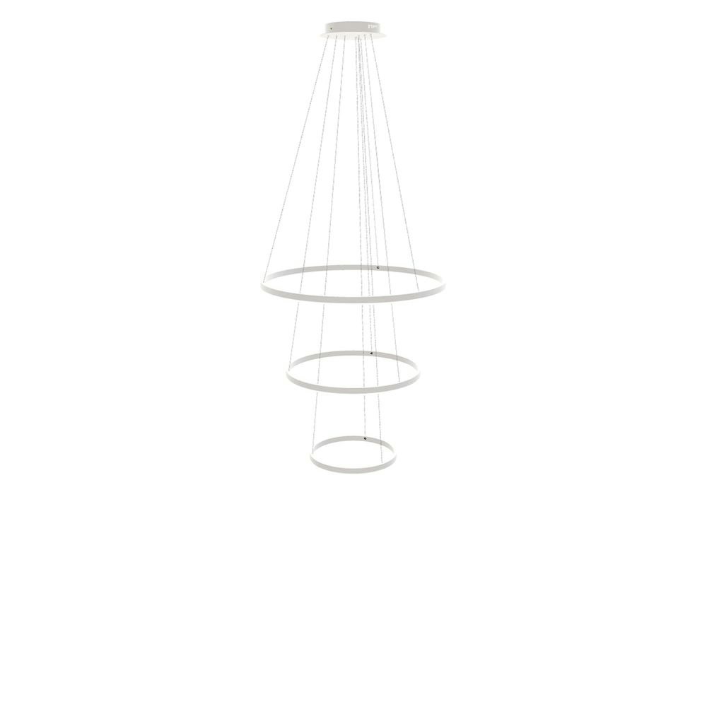 s.luce LED 3er-Ring Lampes suspendues Combinaison centrée 1