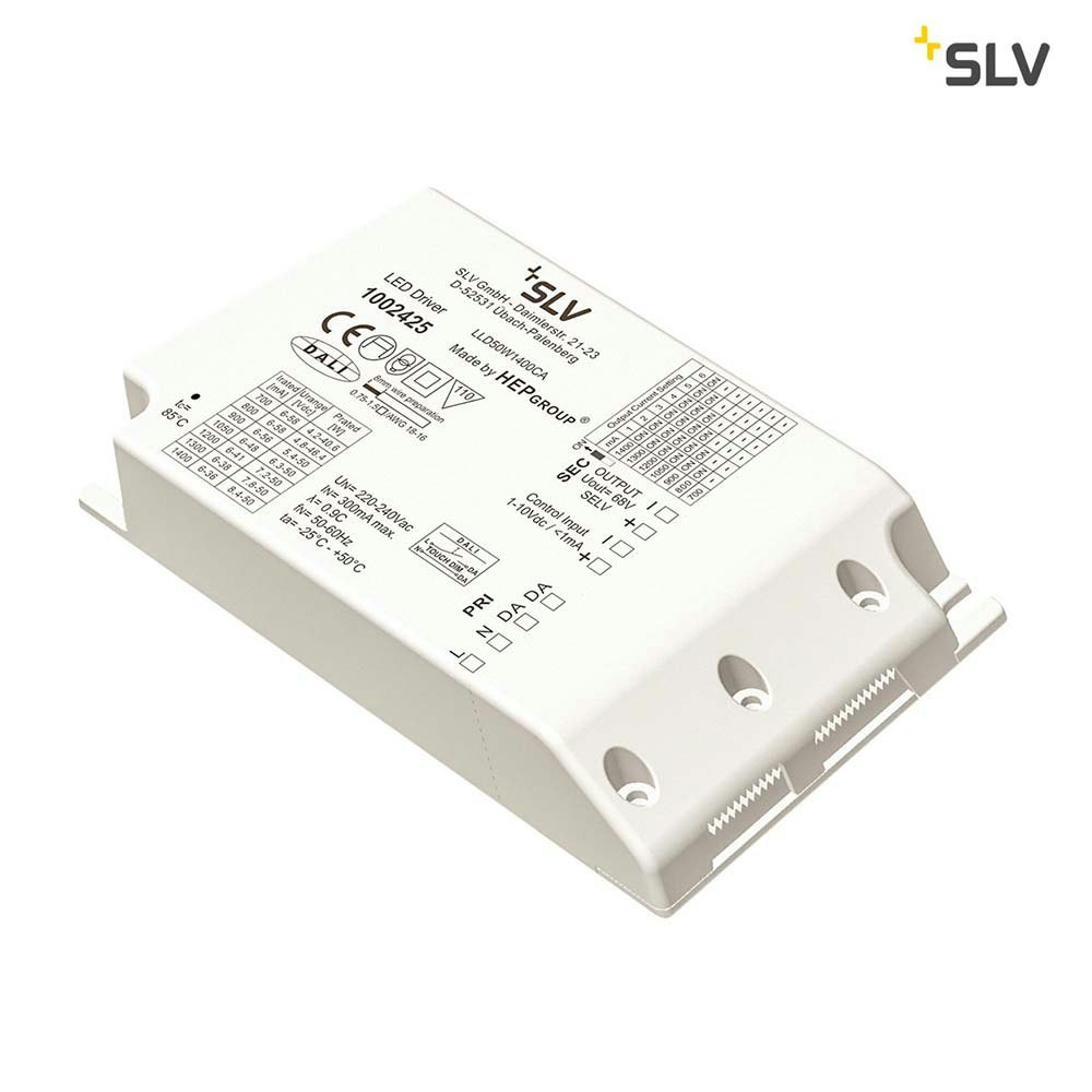 SLV LED Treiber Medo 600 Dimmbar Dali, 1-10V 