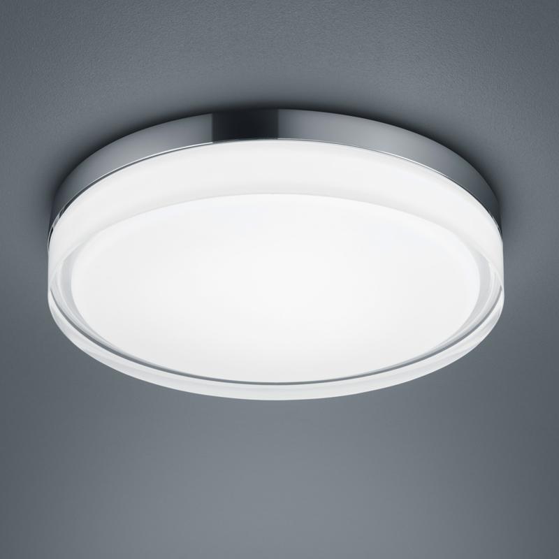 S.Luce Helestra LED Bad-Deckenlampe Tana 1640lm IP44