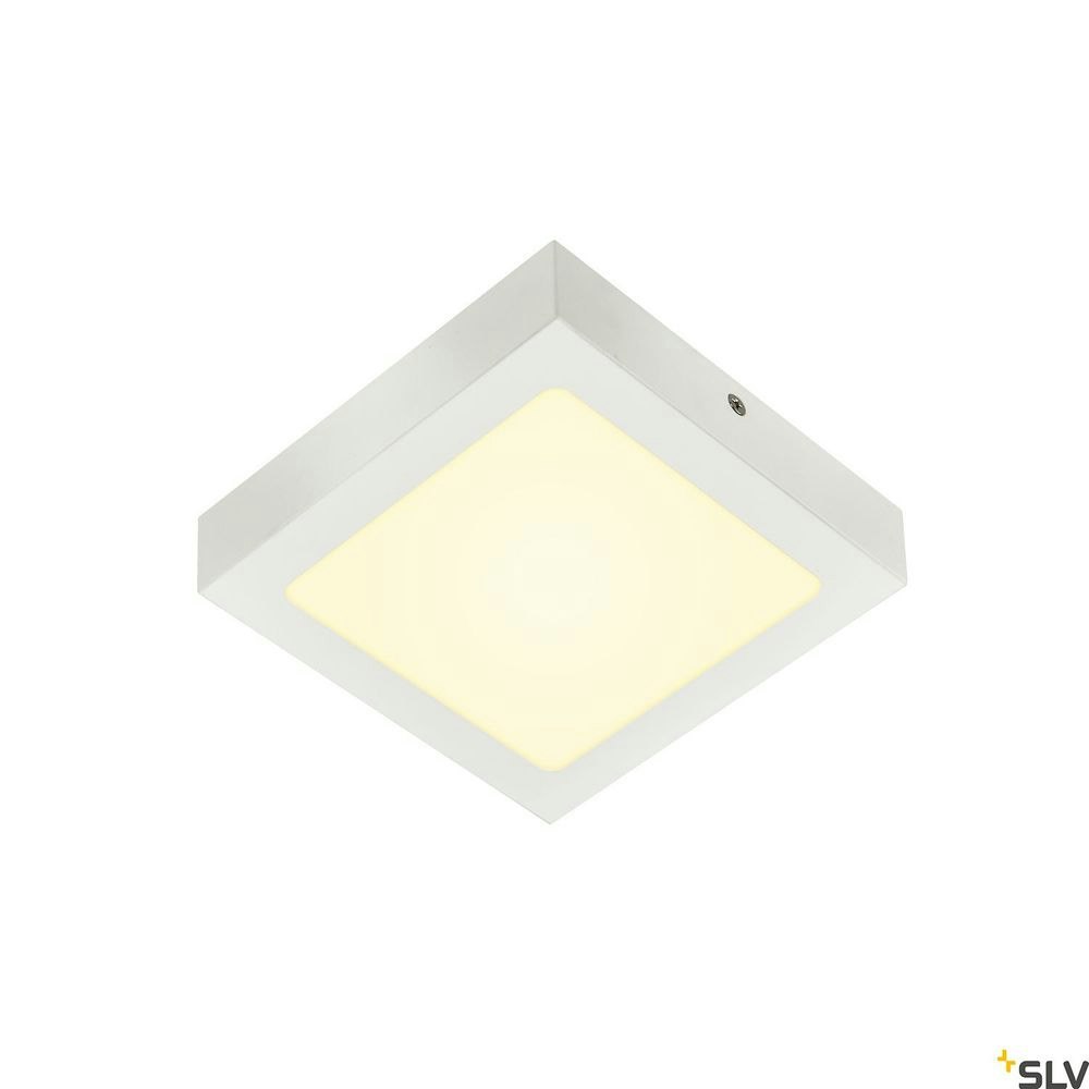SLV Senser 18 LED Aufbauleuchte 3000K Eckig Weiß 1