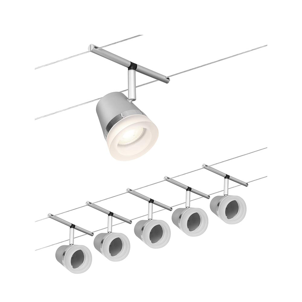 S.Luce CorDuo Seilsystem Cone Basis-Set Chrom-Matt