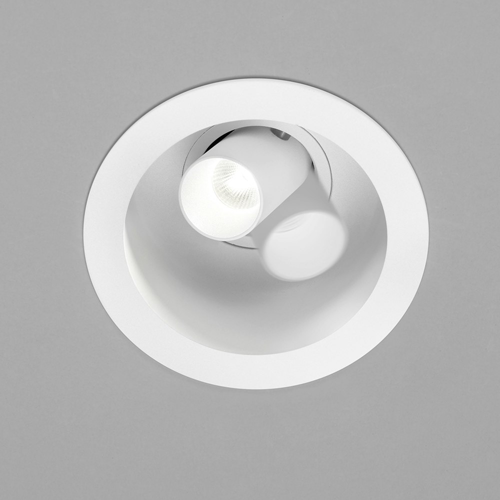 Helestra LED Decken-Einbauleuchte Run Weiß zoom thumbnail 2