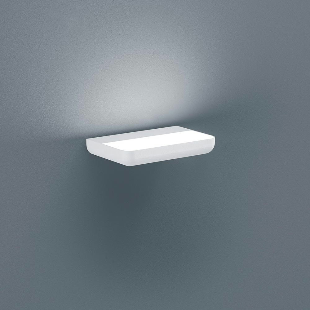 Helestra LED Außen-Wandlampe Snap IP54 840lm Mattweiß 1