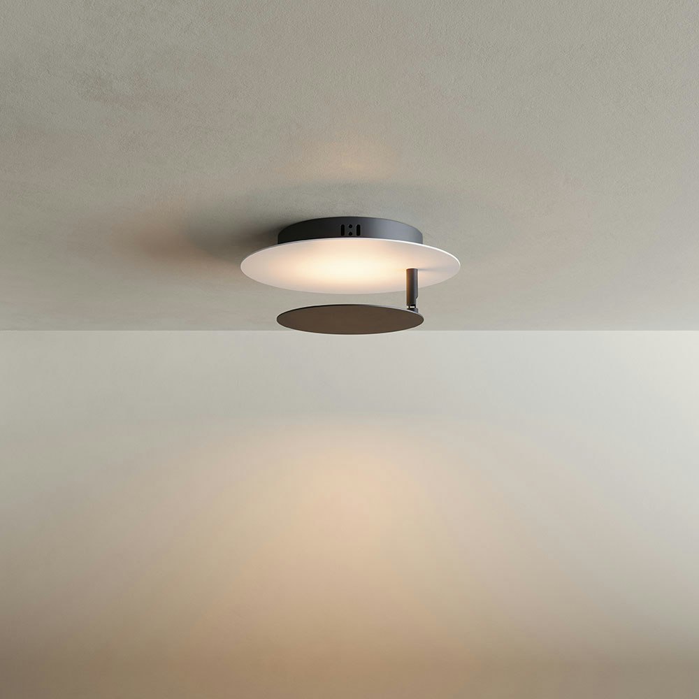 s.luce LED lampada da parete e soffitto Plate 1
