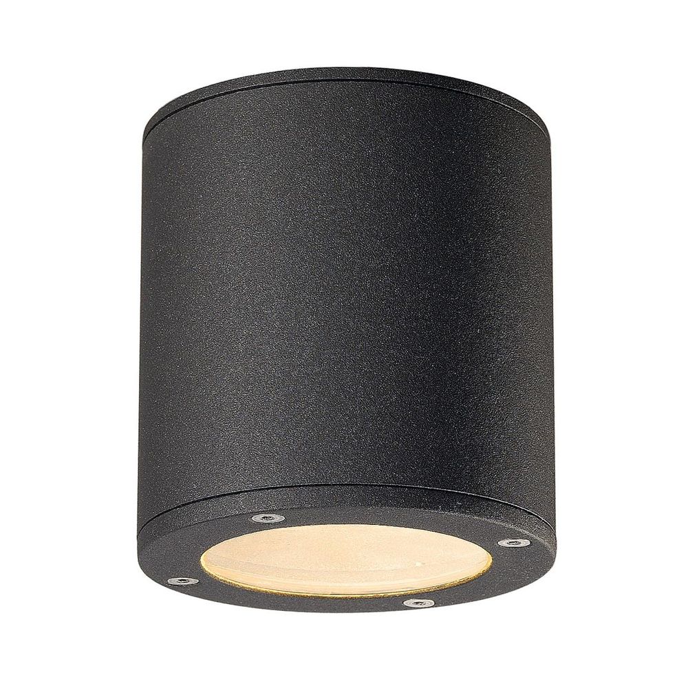 S.Luce SLV SITRA CEILING Deckenleuchte rund anthrazit GX53 max. 9W