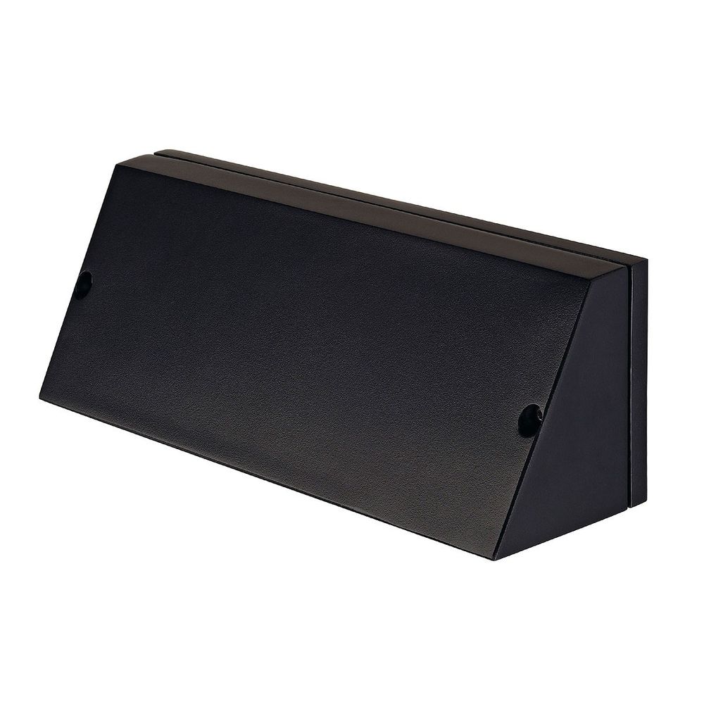 S.Luce SLV PEMA Square Wandleuchte schwarz E27 max. 15W