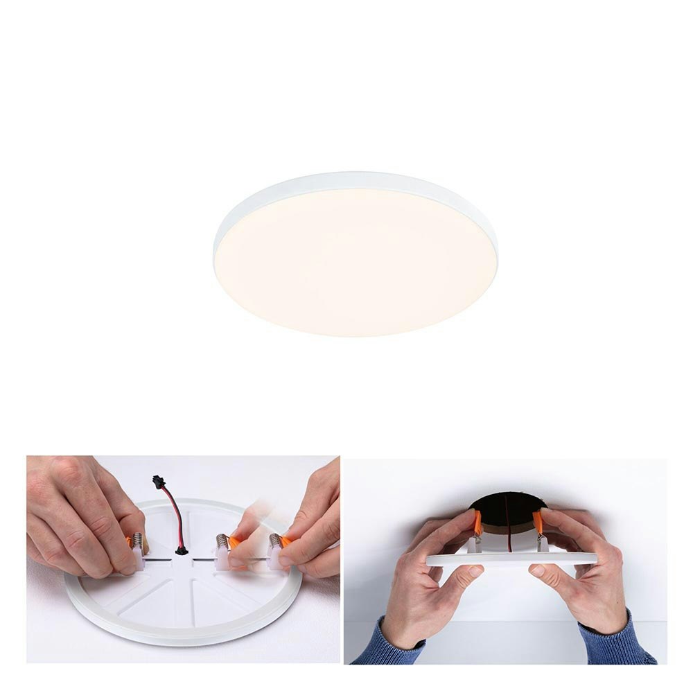 VariFit LED Einbaupanel Veluna Edge Ø 12cm Weiß thumbnail 3