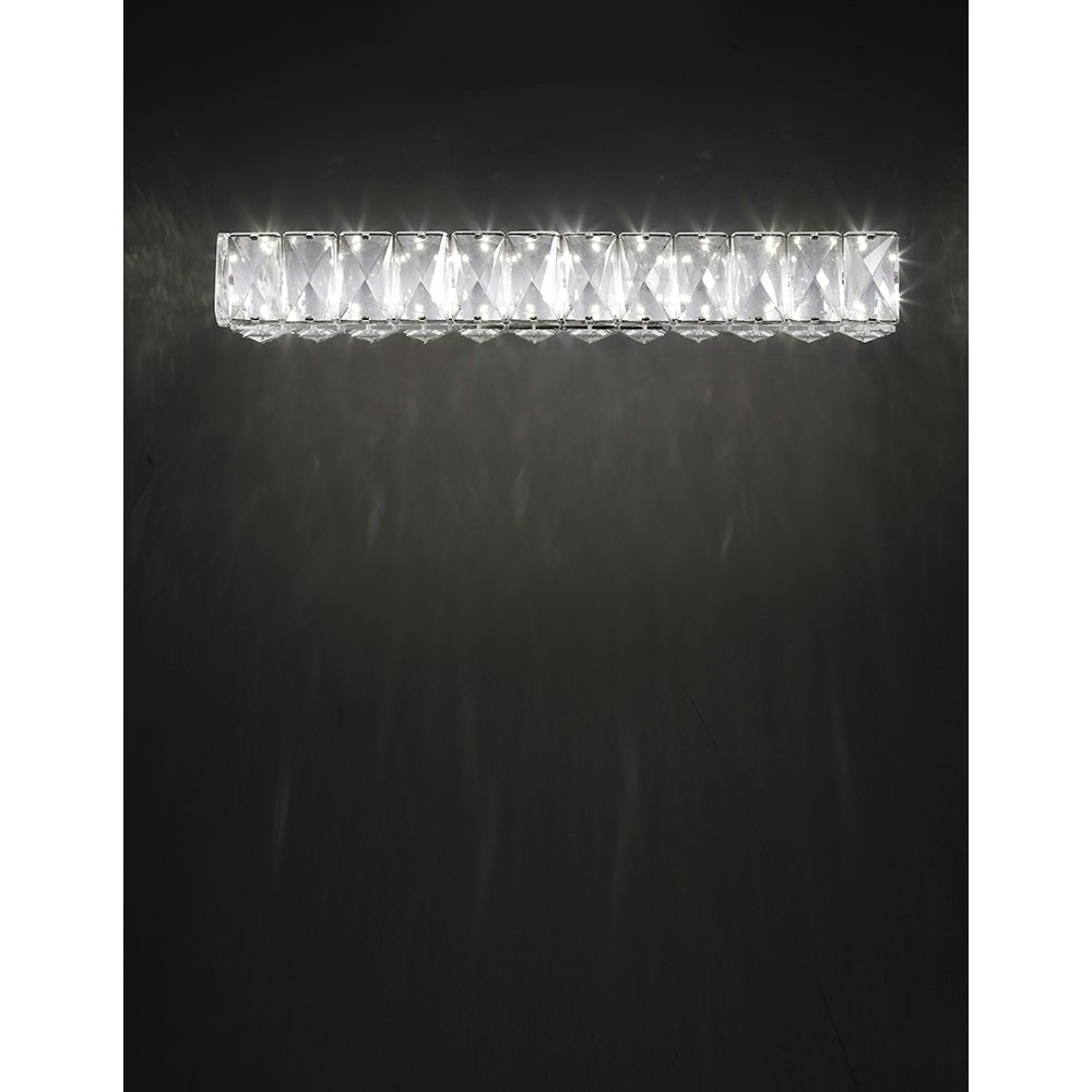 Nova Luce Corona LED Kristall Wandleuchte Klar 2