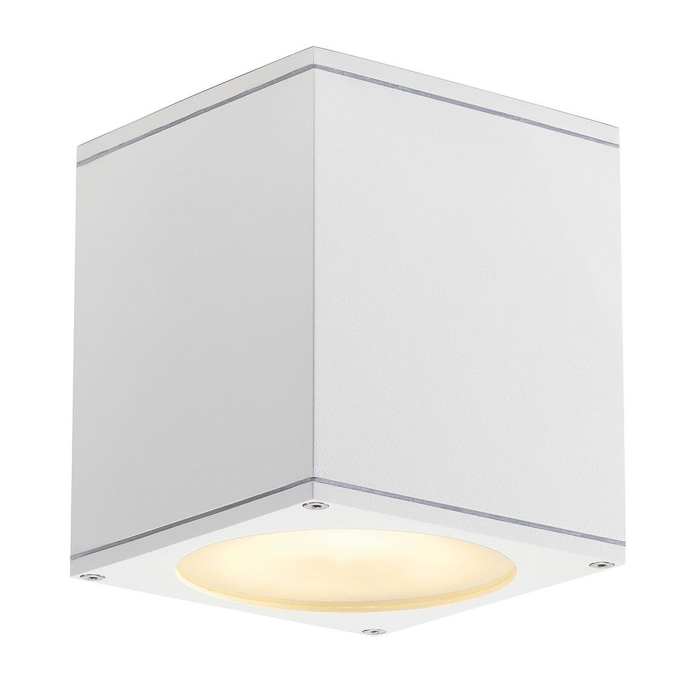 S.Luce SLV Big Theo Ceiling Out Deckenleuchte eckig weiß ES111 max. 75W