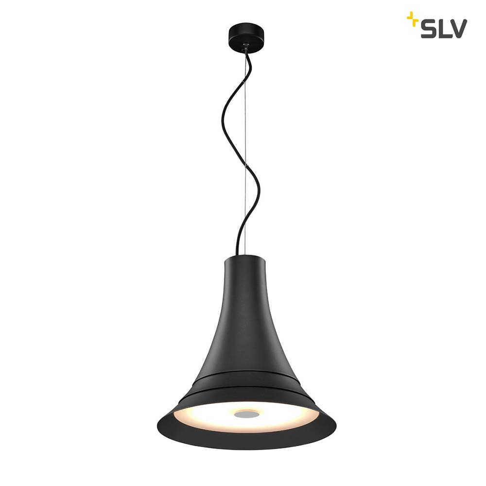 S.Luce SLV Bato 35 LED Pendelleuchte Schwarz