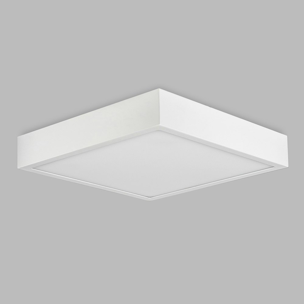 Mantra LED-Deckenleuchte Saona Superficie quadratisch Weiß-Matt zoom thumbnail 1