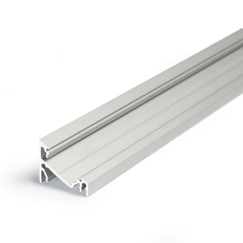 Aufbau-Eckprofil 30° 200cm Alu-eloxiert für LED-Strips thumbnail 1