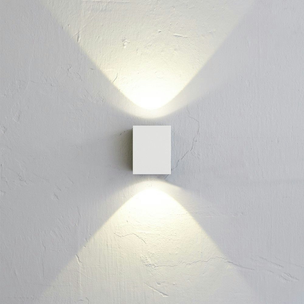 Baleno Quadi LED Outdoor Wall Light Up&Down White 2