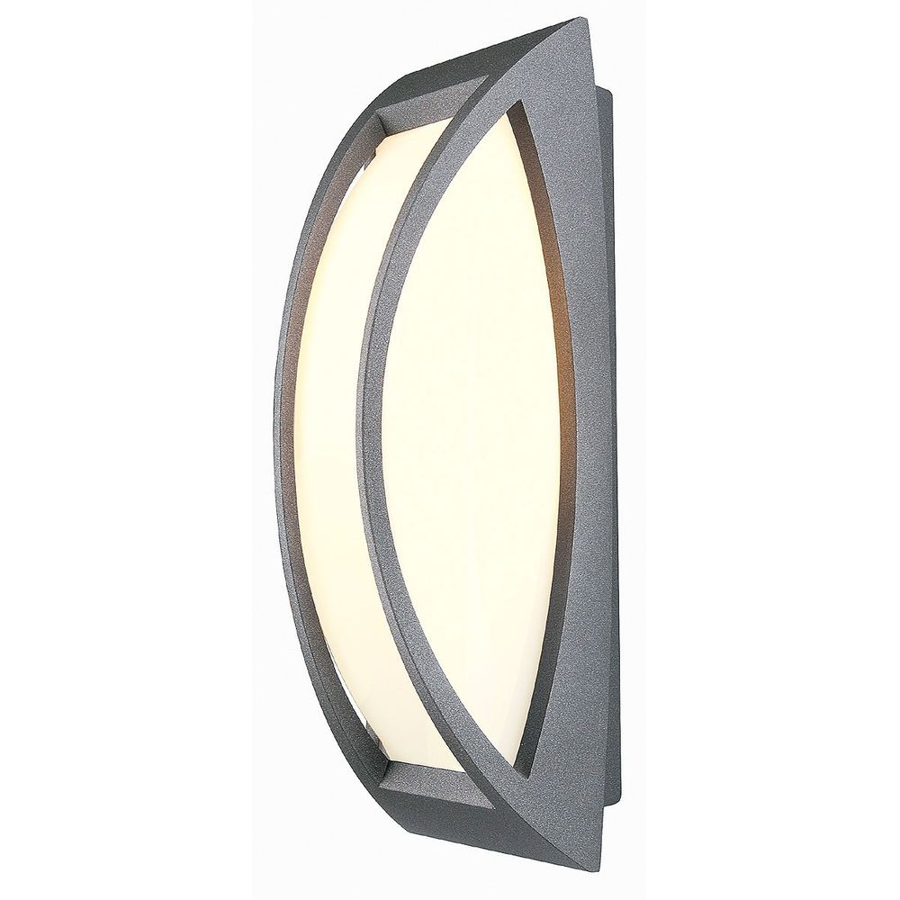 S.Luce SLV Meridian 2 Wandleuchte anthrazit E27 ESL max. 25W IP54