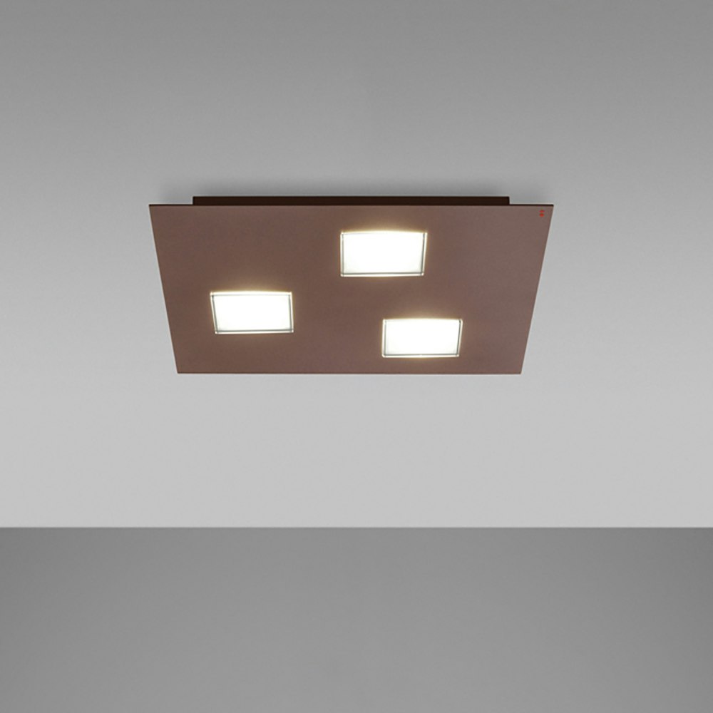 Fabbian Quarter LED-Deckenleuchte quadratisch 3-flammig thumbnail 2