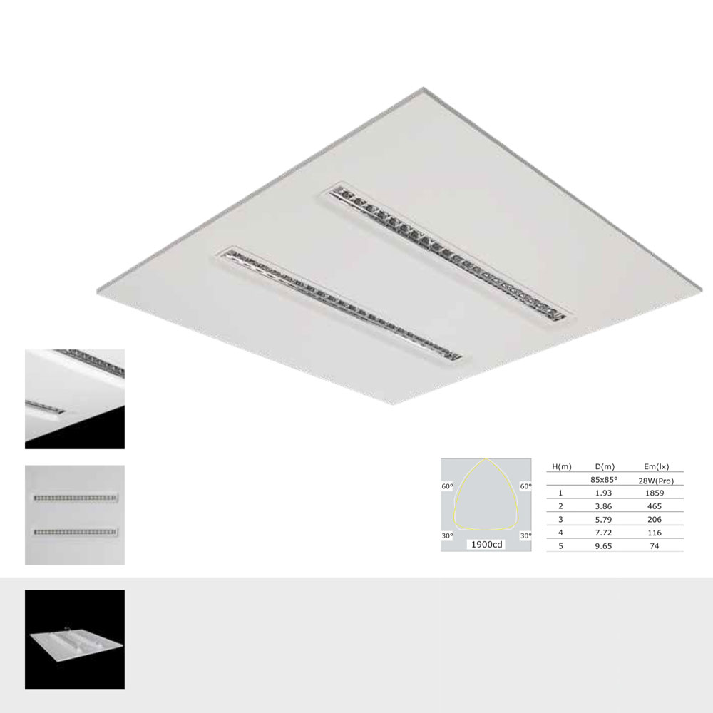 S.Luce LED-Panel Apoli UGR