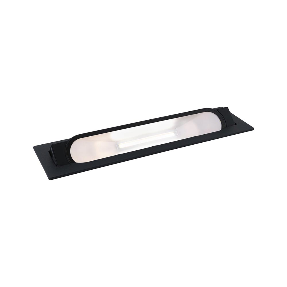 S.Luce LED Wandfluter-Einbau Ito Anthrazit Metall IP67