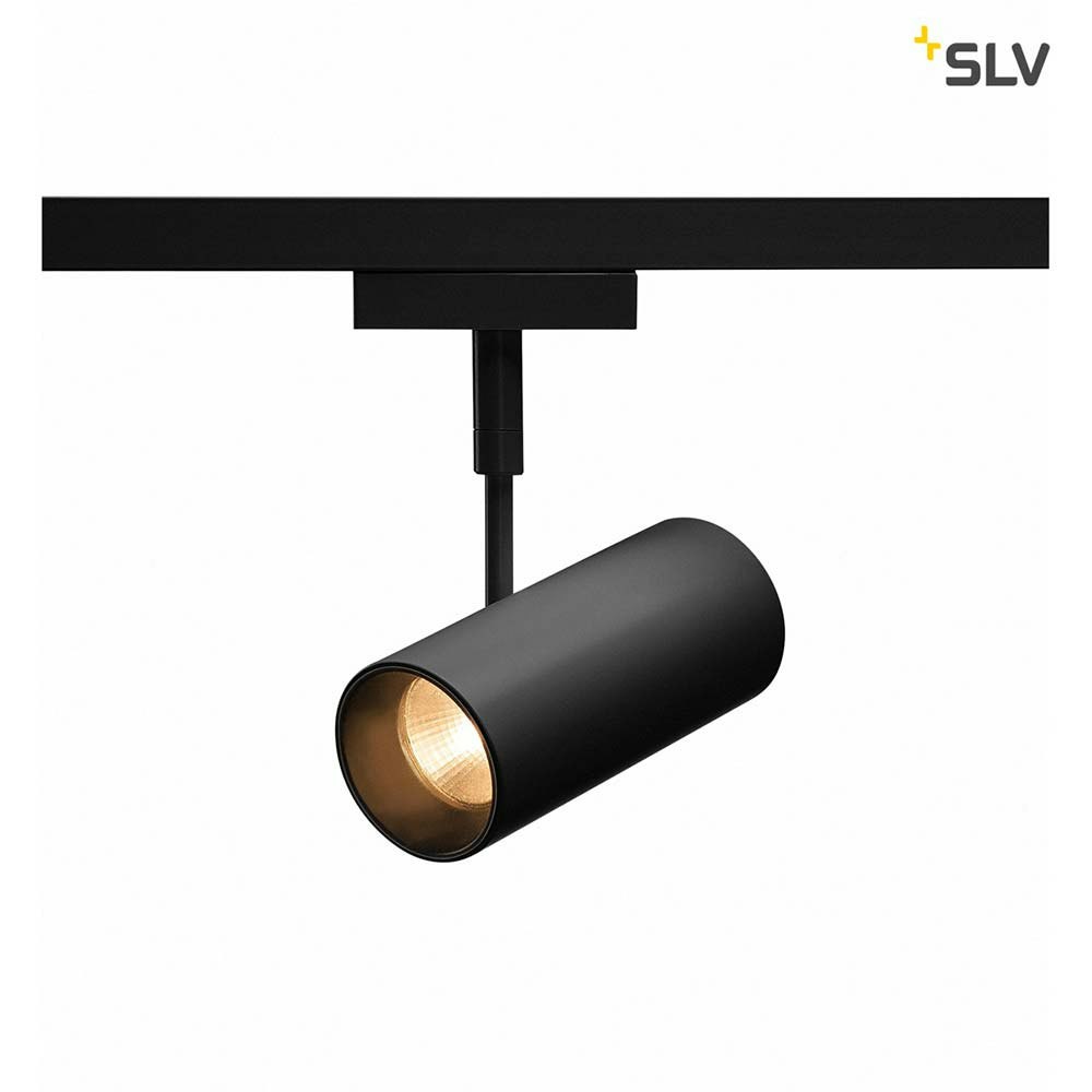 SLV Revilo LED Strahler für 2Phasen-Stromschiene 2700K Schwarz 36° 1