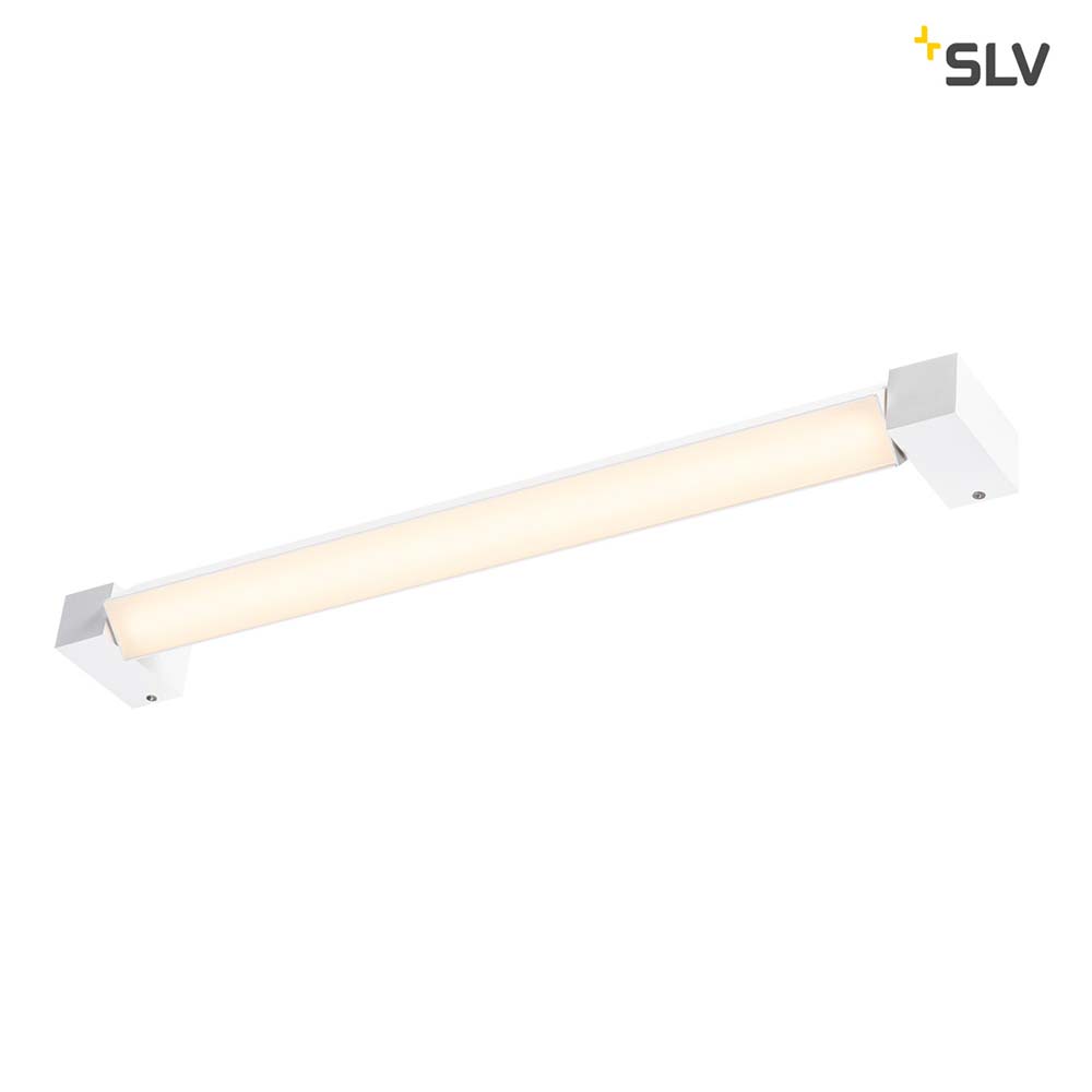 S.Luce SLV Long Grill LED Wand- und Deckenleuchte Weiß 3000K