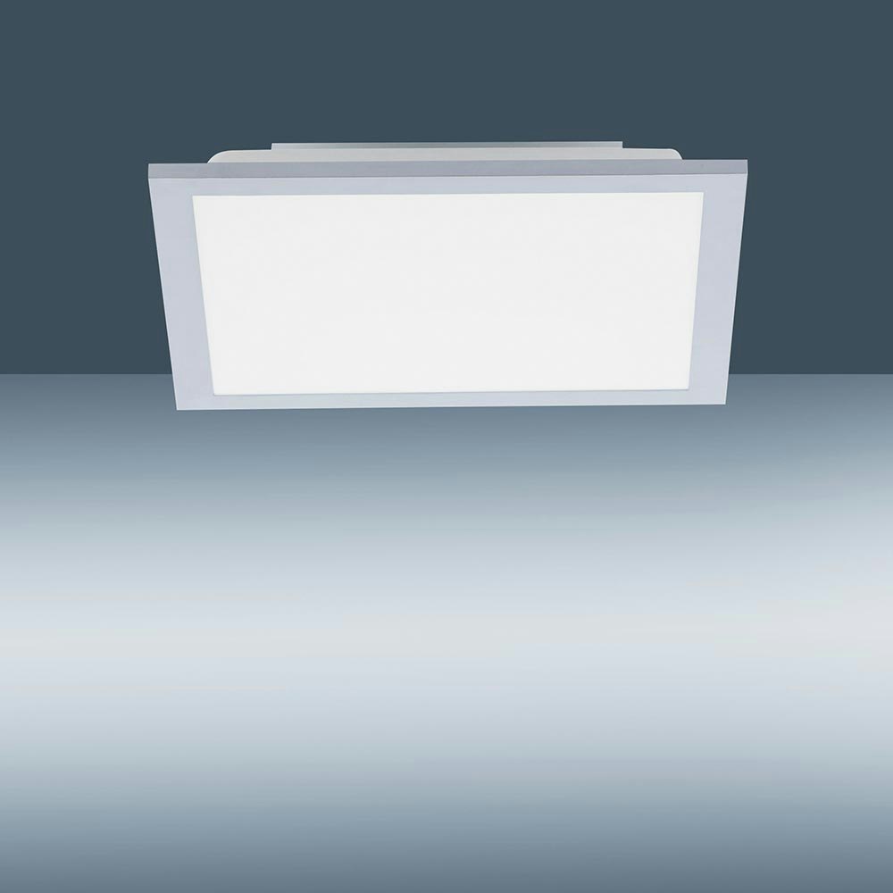 LED Deckenleuchte Flat 30x30cm Silberfarben thumbnail 4