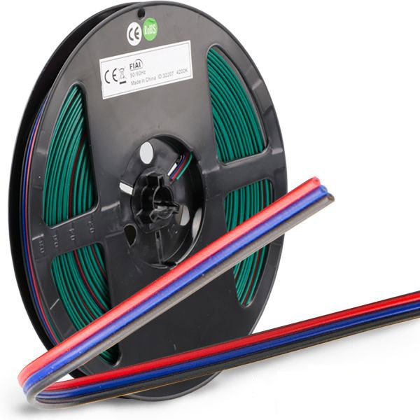 Kabel 3-polig Farbkennzeichnung 3x05mm² 10m Rolle 
