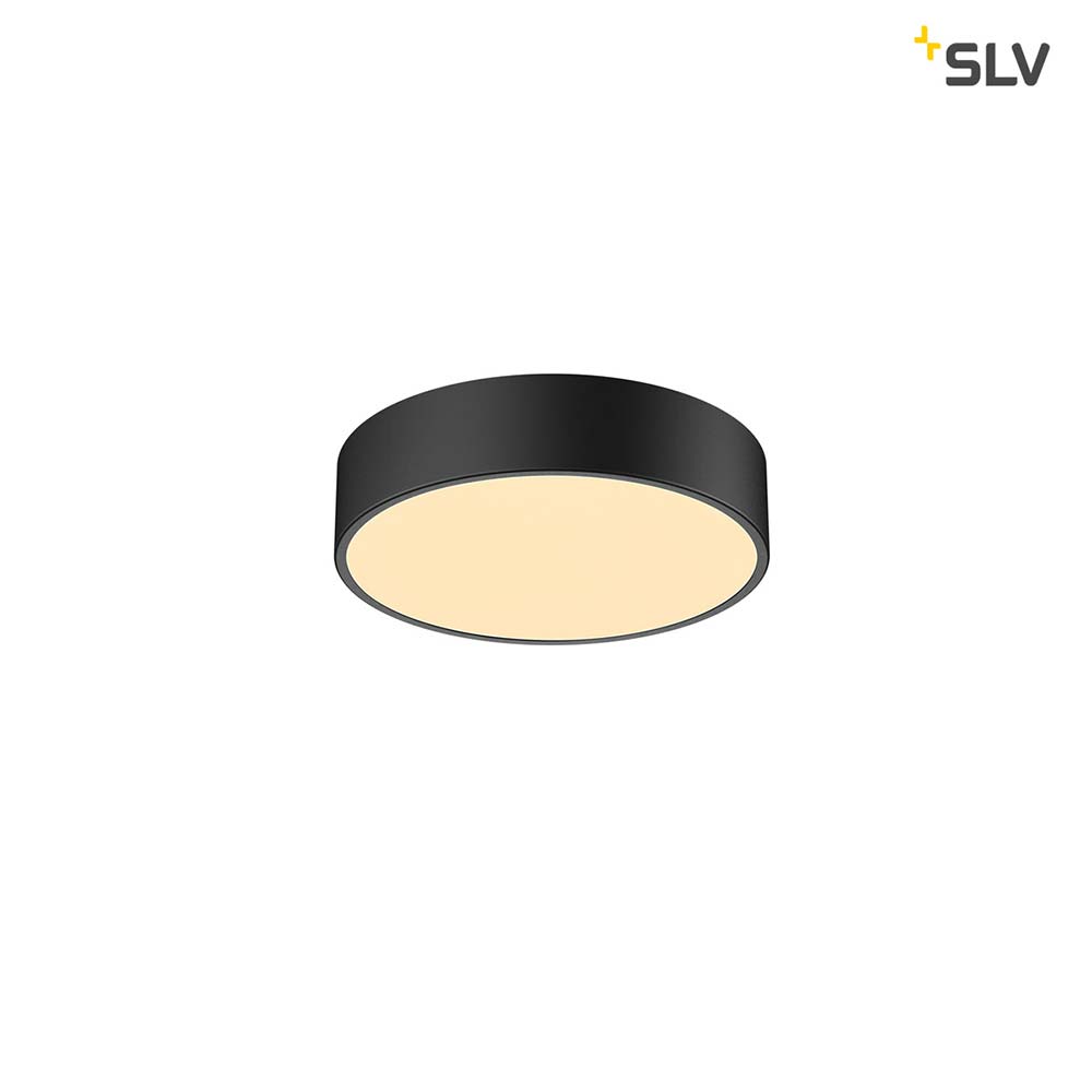 S.Luce SLV Medo 30 Corona LED Aufbauleuchte Triac Schwarz