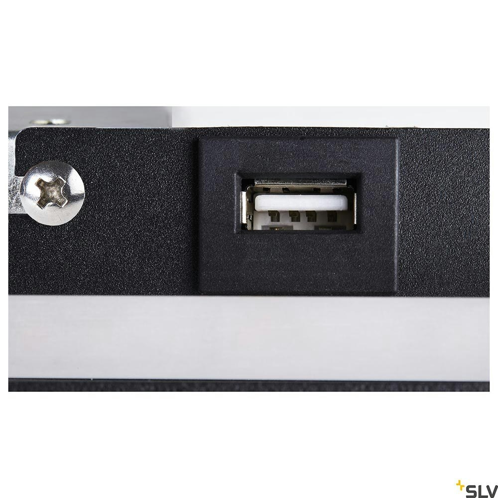 SLV Somnila Spot LED Wandaufbauleuchte inkl. USB thumbnail 6