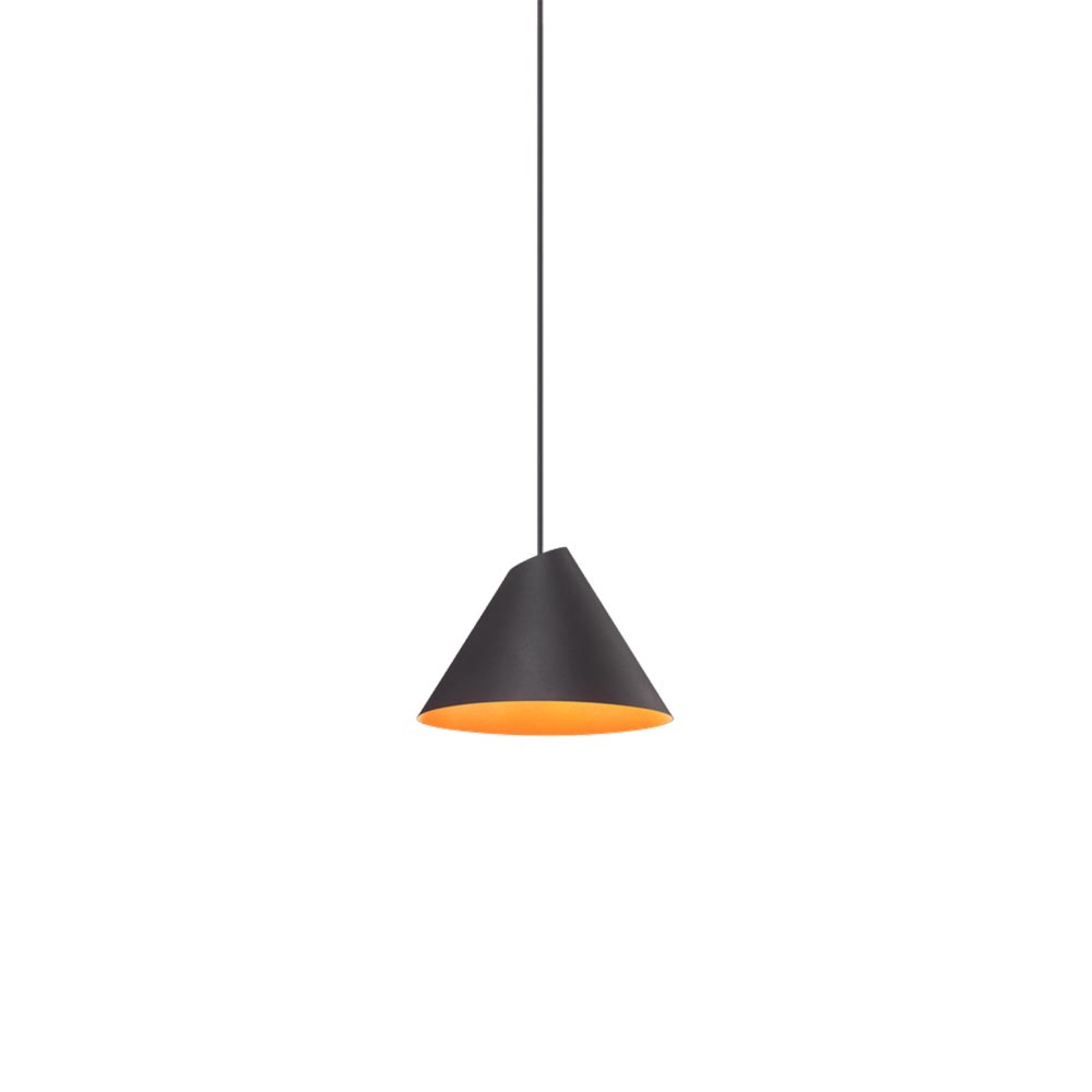 S.Luce Wever & Ducre LED Esszimmerleuchte S Shiek 620lm Schwarz