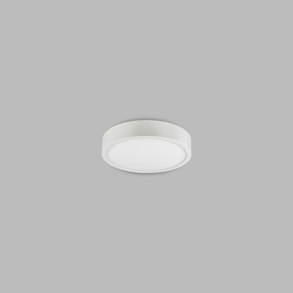 Mantra Saona Superficie runde LED-Deckenlampe Weiß-Matt 1