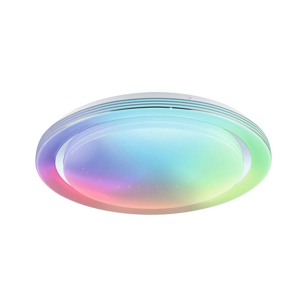 LED Deckenleuchte Rainbow CCT Dimmbar Chrom, Weiß 1