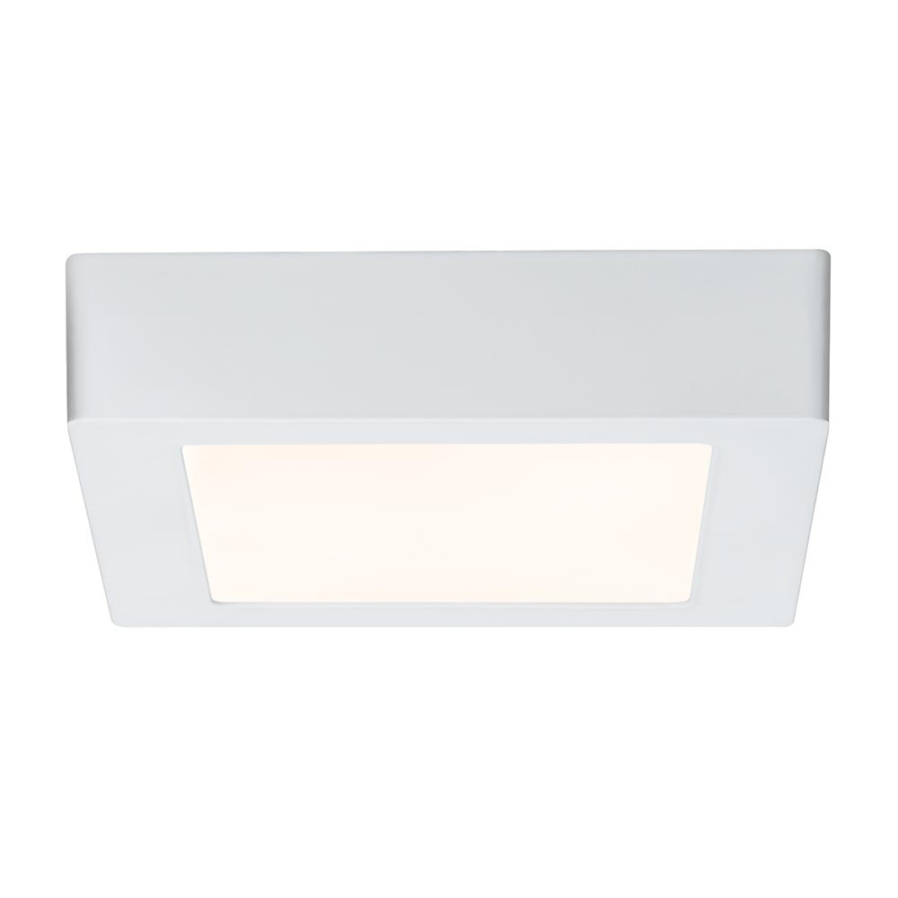 S.Luce Deckenleuchte Lunar LED Panel 11,1W Weiß Alu