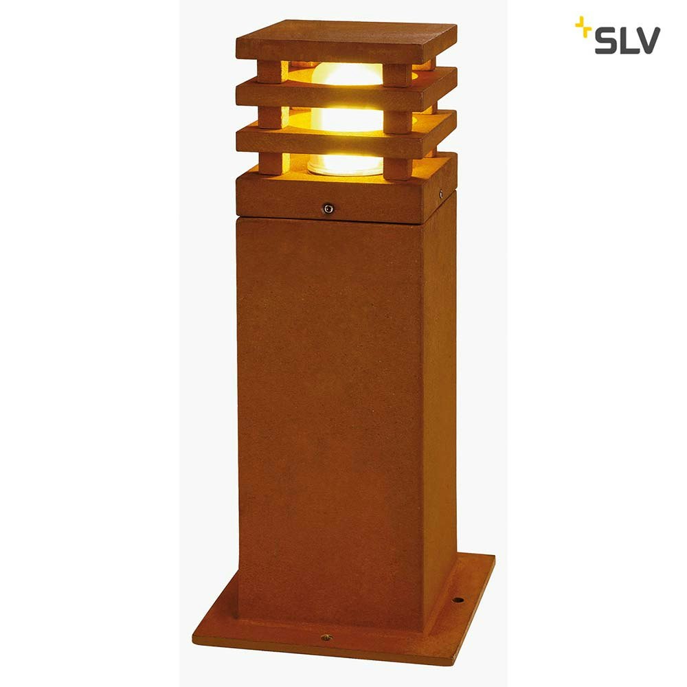 SLV RUSTY 40 LED Wegelampe 3000K IP55 Eisen-Gerostet thumbnail 1