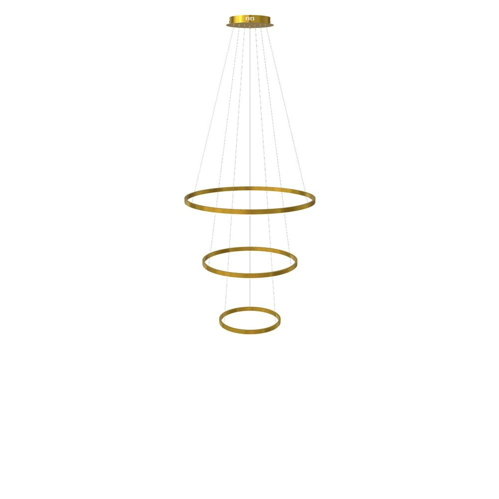 s.luce LED 3er-Ring Lampes suspendues Combinaison centrée thumbnail 3