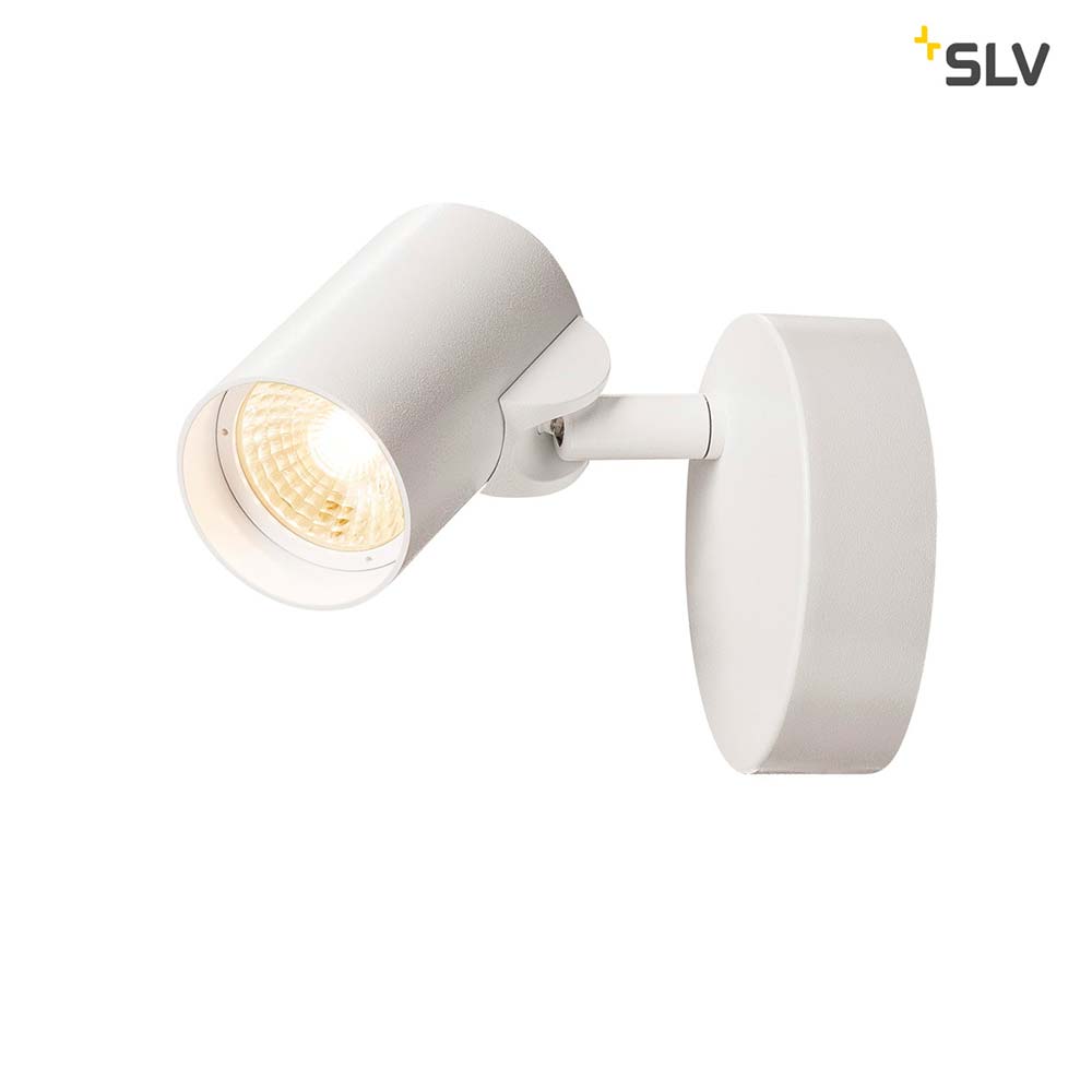 S.Luce SLV Helia LED Single Wand- & Deckenleuchte 3000K 35° Weiß