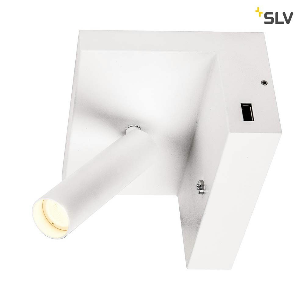 SLV Karpo Bedside LED Wandaufbauleuchte Weiß zoom thumbnail 3
