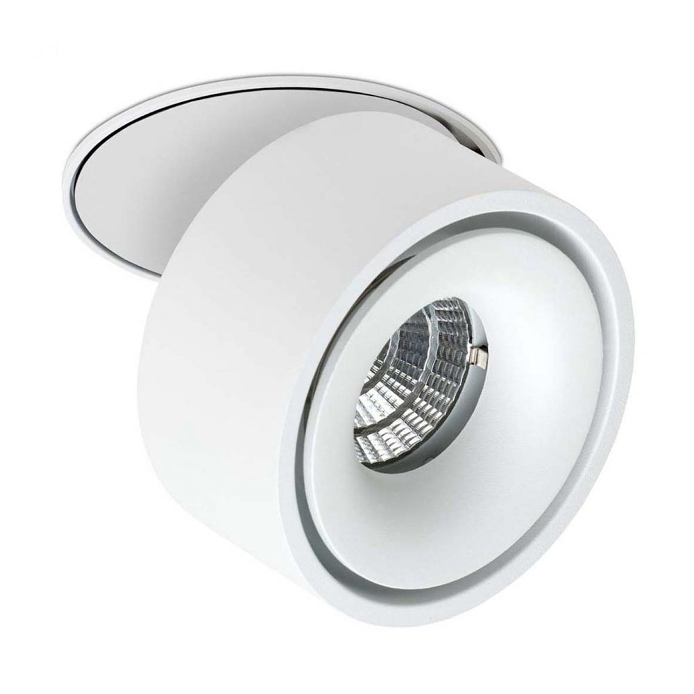 S.Luce LED Einbaulampe 680lm Simple Weiß