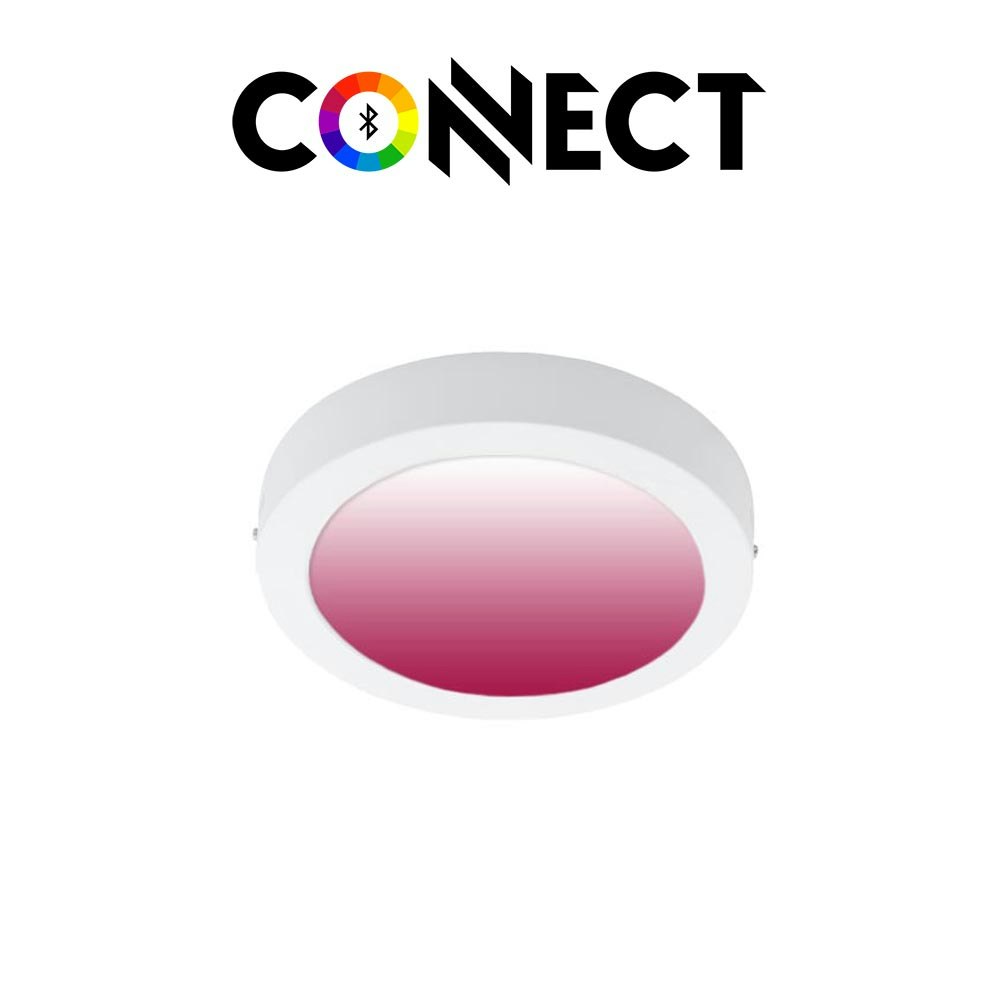 Connect LED Aufbauleuchte Ø 22,5cm 2000lm RGB+CCT
                                        