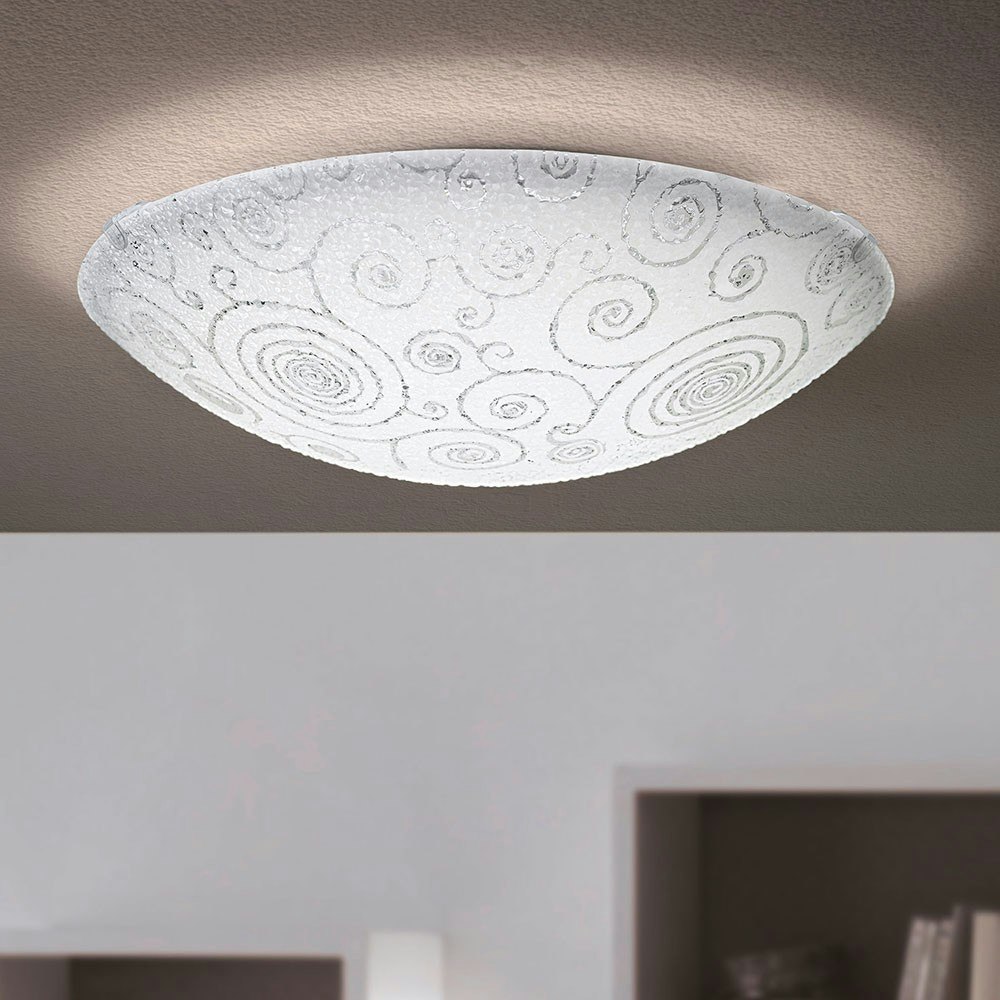 Riconto LED Wand- & Deckenleuchte Ø 39,5cm Weiß, Klar thumbnail 2