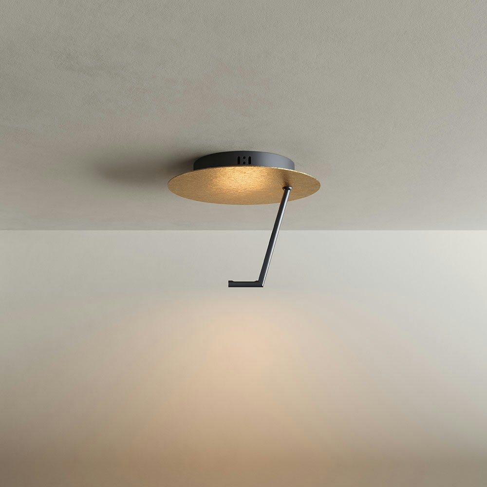 s.LUCE LED wall and ceiling lamp Hook 1