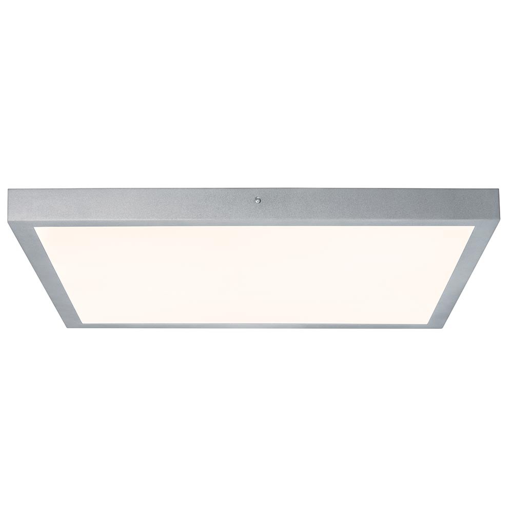 S.Luce Deckenleuchte Lunar LED Panel 27,4W Alu