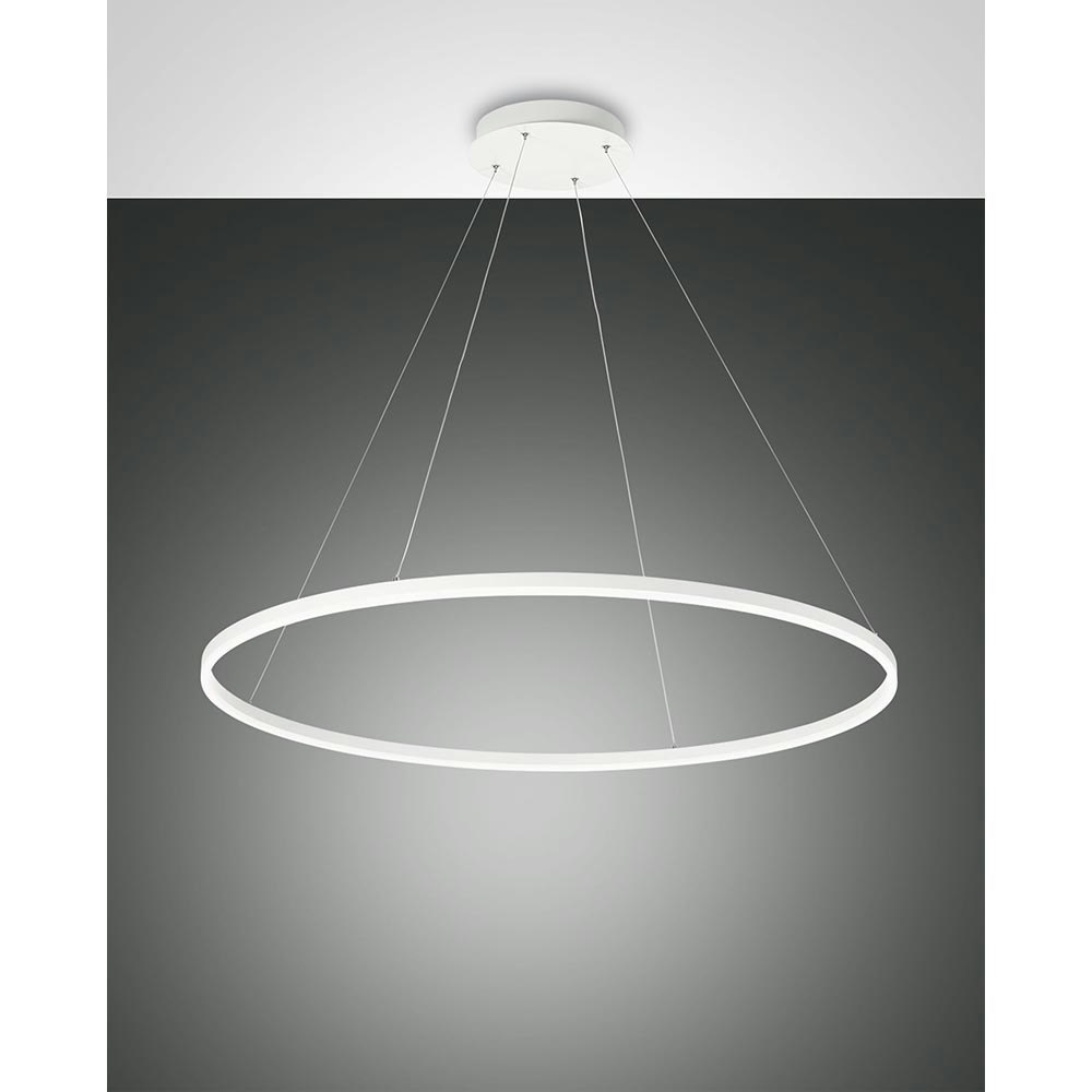 Fabas Luce Giotto LED Ring Hängeleuchte Metall zoom thumbnail 1
