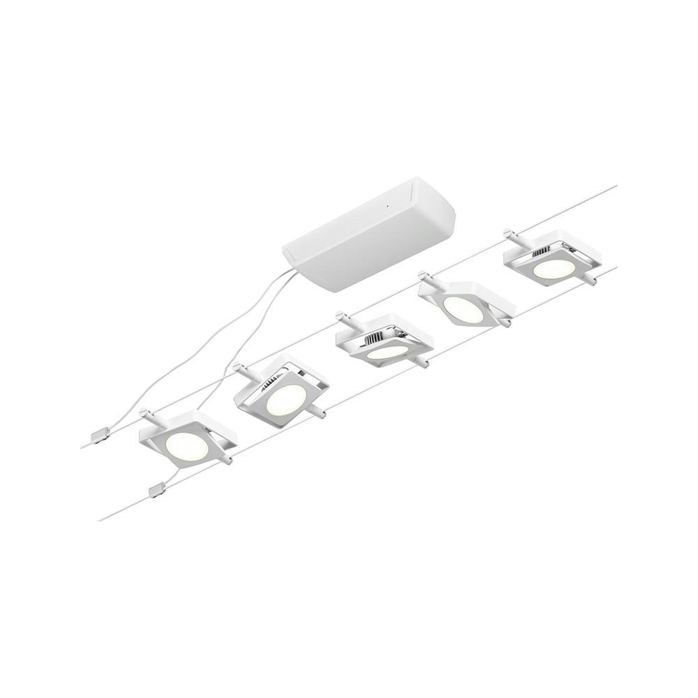 CorDuo LED Seilsystem Mac Basis-Set Weiß, Chrom thumbnail 2