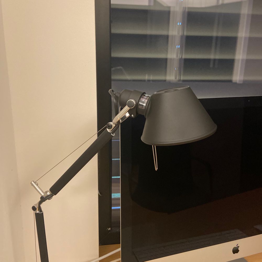 Artemide Tolomeo Micro Lampada da tavolo con morsetto » Alluminio