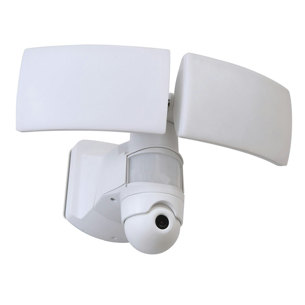 Lutec Kamera LED-Außenwandleuchte Libra IP44 3000lm Weiß 2
                                                                        